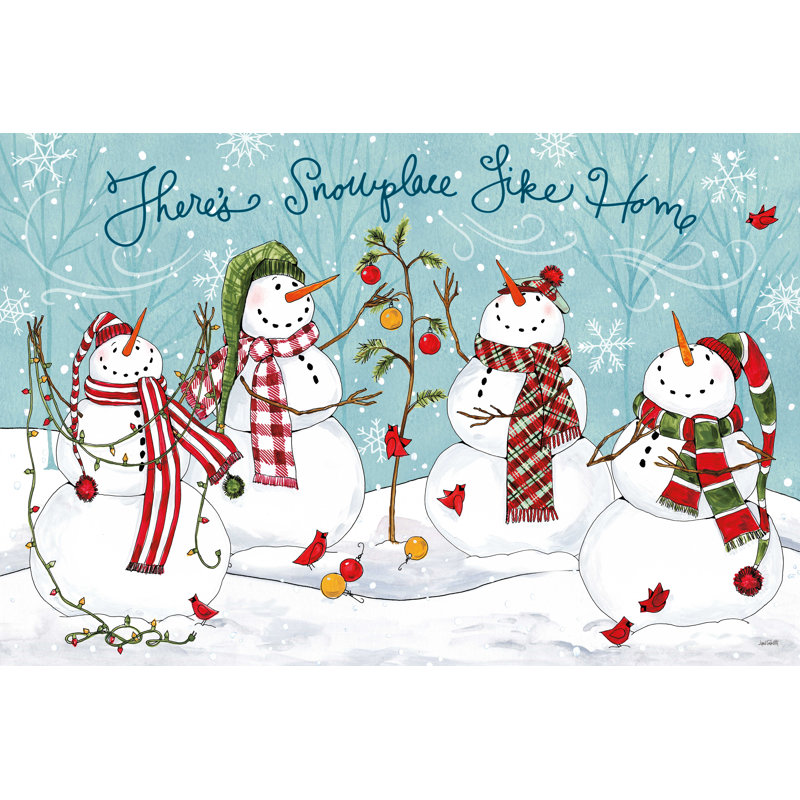 Snowplace Like Home I, H 24 po x l 36 po