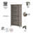 Khadesha 4 Piece Computer Desk Office Set-1333277196