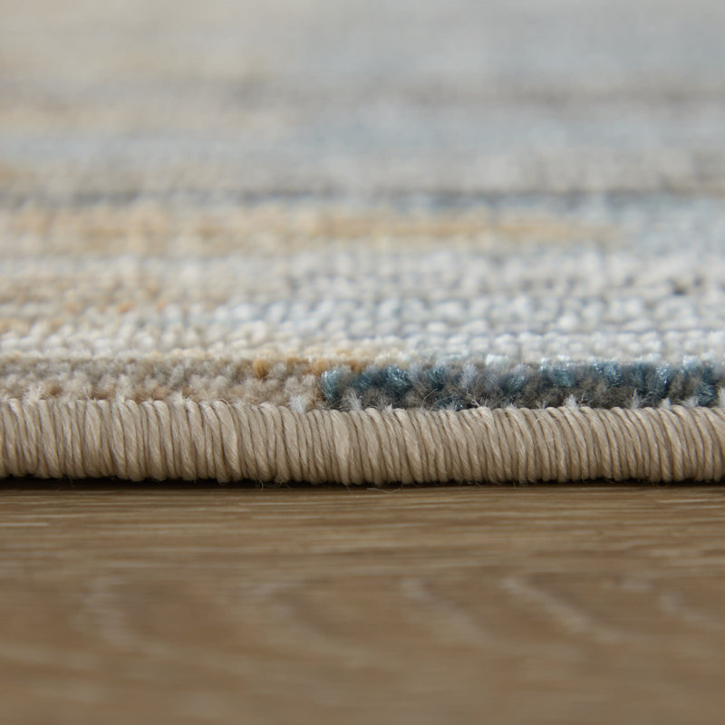 Tarcio Modern Stripes Area Rug, Rectangle 5' x 7'6"