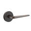 Athena Flat Privacy (Bed & Bath) Door Lever with Round Rosette-788250313-788250312