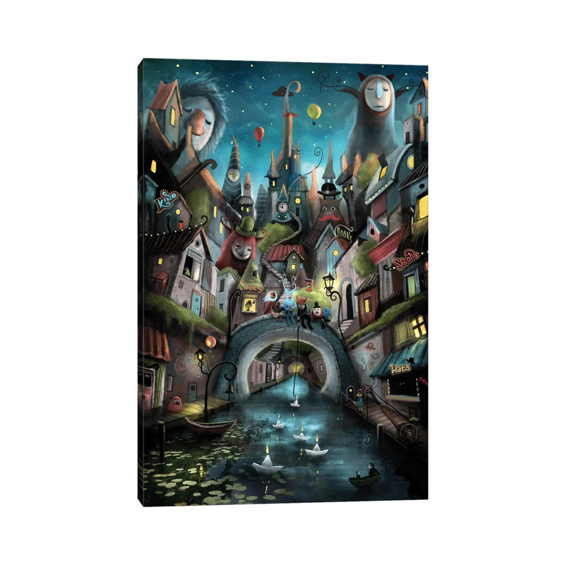 Pinnacles by Alexander Jansson - Wrapped Canvas Print, 101.6 cm H x 66.04 cm W x 1.91 cm D