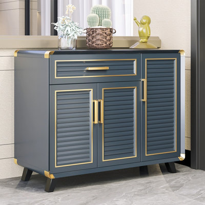 Gray Aluminium Shoe Storage