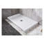 Glasstone 60x36 Inch White Shower Base with SMC Solid Finish - Anti-Slip Surface & Stainless Steel Drain Cover