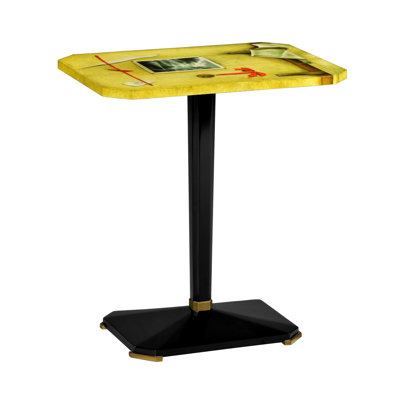 Rectangular Macassar End Table