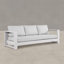 Canapé d'extérieur en aluminium 92,52 "avec repose-pieds optionnel 27,56" Hoyt-461623659-452559732-453387442