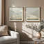 Whispering Ridge Silhouette, ensemble de 2 impressions sur toile dans un cadre doré poli-1712022736
