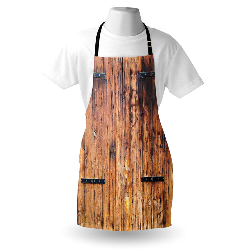 No Pattern Bib Apron