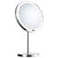 Miroir de maquillage autoportant à DEL rechargeable 7x