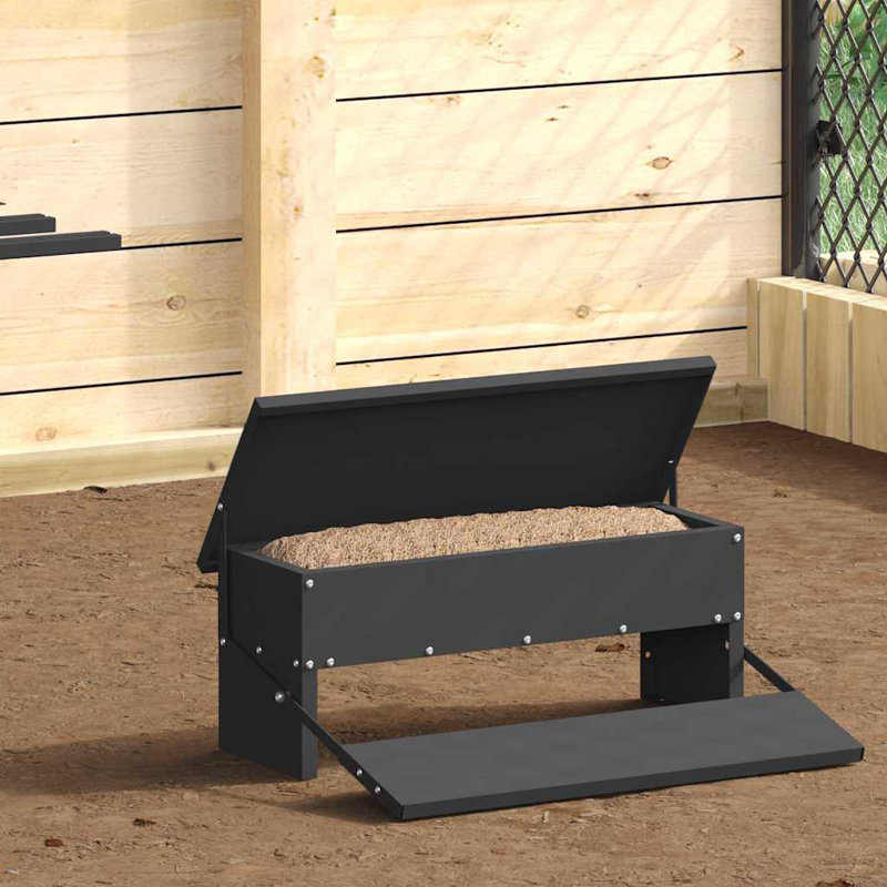 Cold-Rolled Steel Feeder, Black