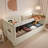 Upholstered Daybed With Hydraulic Storage And Usb & Type-c Charging-435587788