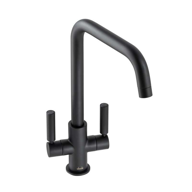 Abode Globe Quad Monobloc Tap, Matte Black