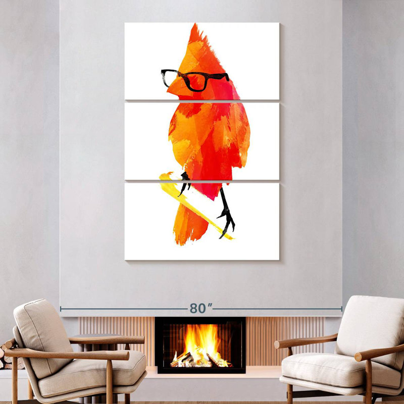 Brampt Punk Bird, 74" H x 48" W