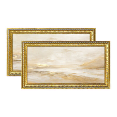 Picture Frame Gold Vintage 2 Pack