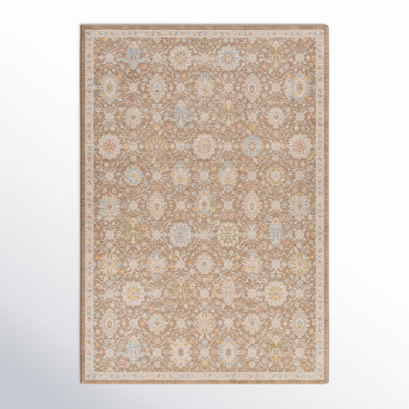 Oriental Indoor Rug, Round 6'7"