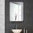 Aluminum Framed Rectangle Wall Mounted Bathroom / Vanity Mirror-870970053-871065545
