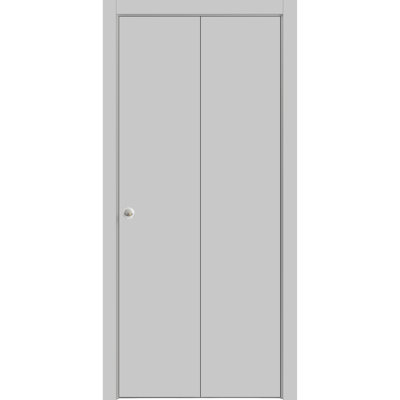 Planum Solid + Manufactured Wood Paneled without Installation Hardware Kit Bi-Fold Door