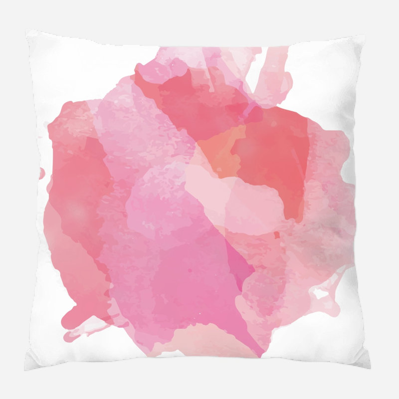 Coussin décoratif color spot Gambier, Microsuède, Intérieur