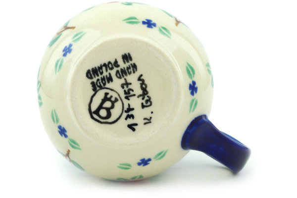 Spring Flowers Stoneware Coffee Mug