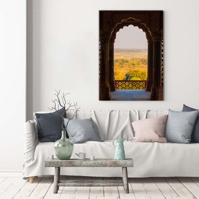 Ceramic Tiles - Wrapped Canvas Print