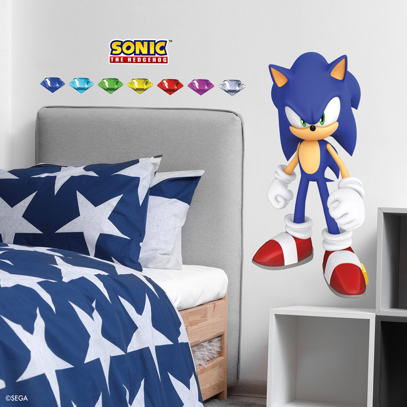 Sonic The Hedgehog Sonic Wall Decals