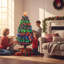Lighted Artificial Christmas Tree-919264640