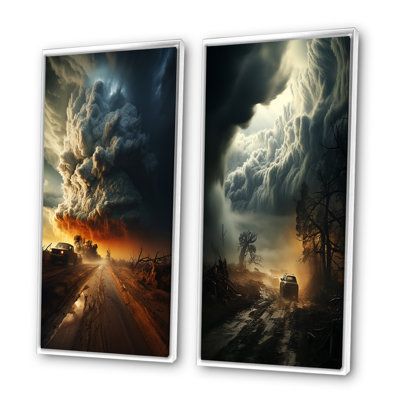 «Storm Mystical Cyclone I», 2 pièces