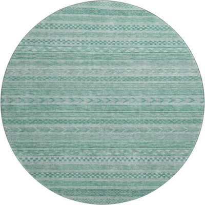 Premium Machine Washable Brennon AMF1625 Stripes Rug