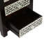 Table de chevet 3 tiroirs en bois