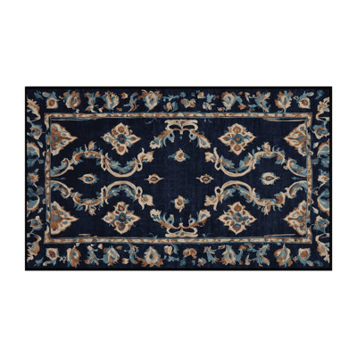 Tapis gris lavable à la machine