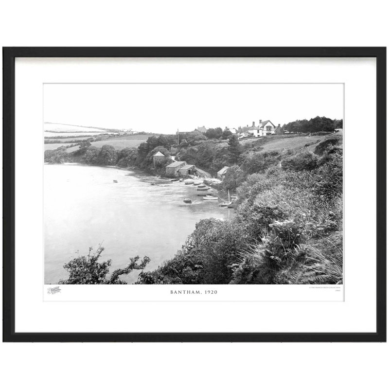Bantham, 1920 - Single Picture Frame Print, 45cm H x 60cm W x 2.3cm D