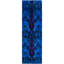 Overdyed Hand-Knotted Wool Modern-Contemporary Blue Runner 2' 7" x 8' 6"
