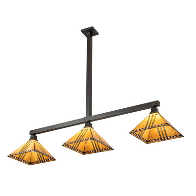 Finkel 3 - Light Brown Kitchen Island Pendant