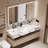 French style simple bathroom cabinet