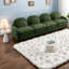 Canapés Cloud Comfort, canapé moderne modulaire 4 places Teddy pour la maison