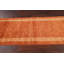 Tapis de couloir oriental orange en laine orange Gabbeh Kashkoli