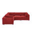Canapé modulaire en velours côtelé Bathmarlmoor-309729738-309729740
