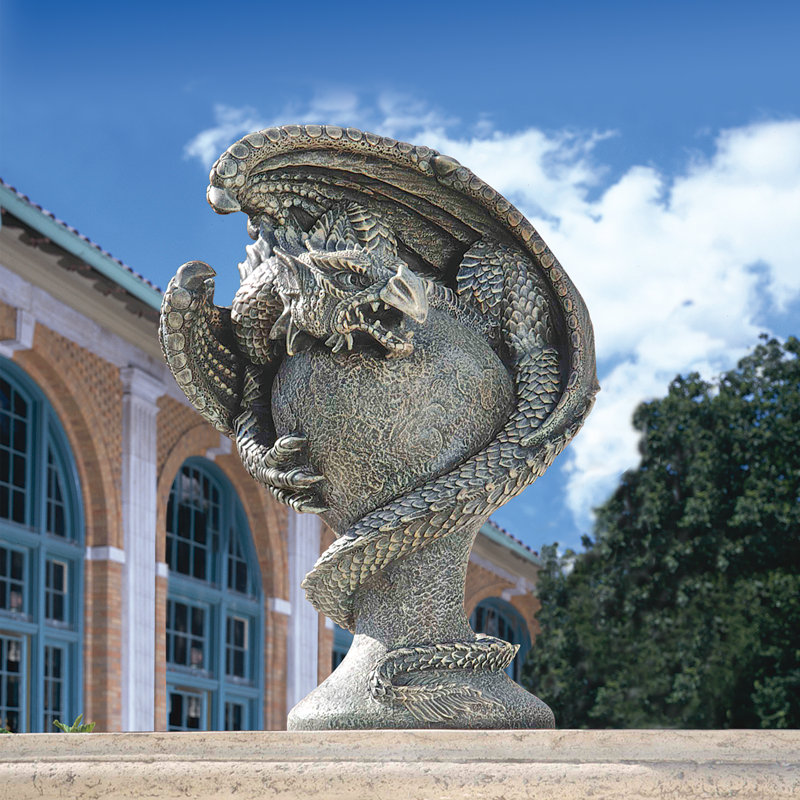 Statue mystic dragon avenger
