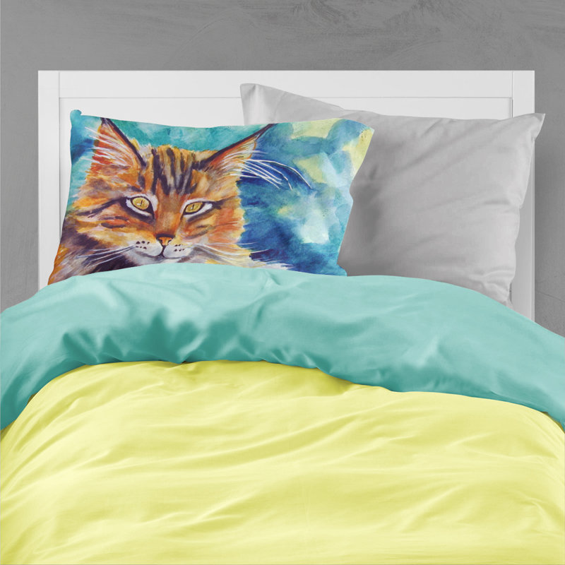  Taie d'oreiller Maine Coon