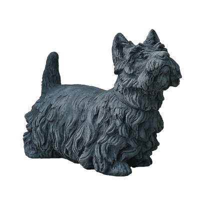 Dog Scottish Terrier Garden Statue
