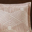 Ensemble de housse de couette en jacquard de coton double / grand avec motif géométrique et taies décoratives réversibles, certifié OEKO-TEX pour un confort de qualité-119313489