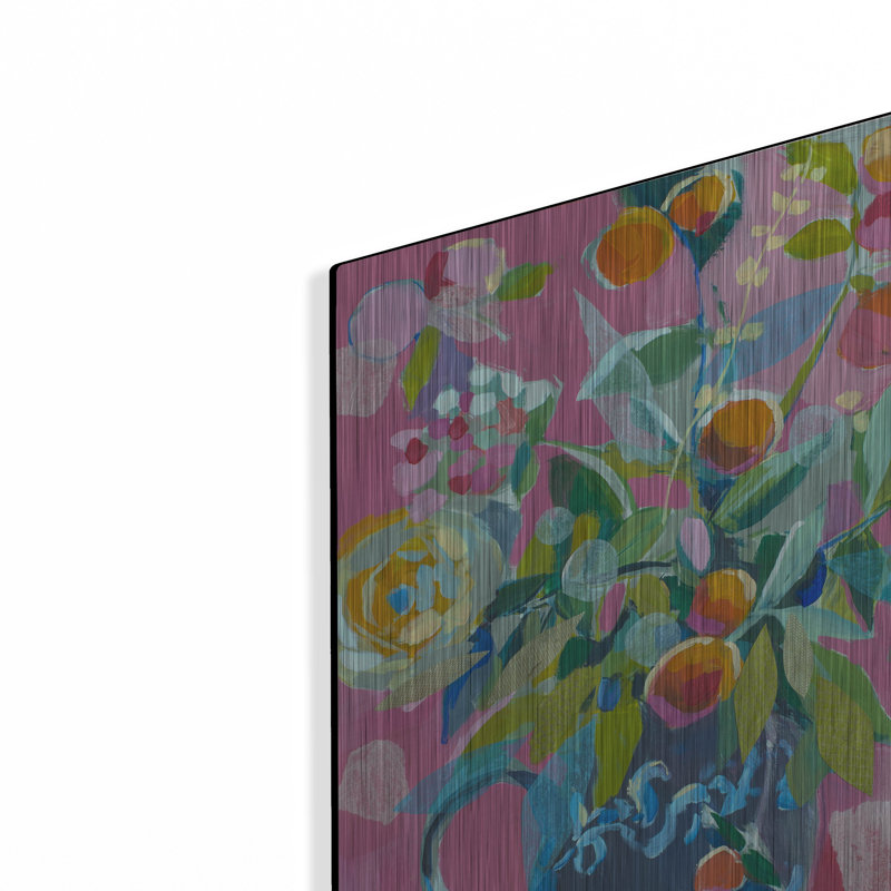 "Floral rose" par Jenny Westenhofer, H 16 po x l 12 po 