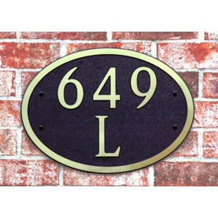 Oval Wall Plaque