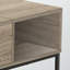Table basse rectangulaire à 1 charnière et à 1 tablette Christopher H 17,72 po x l 41,88 po x P 19,79 po Christopher