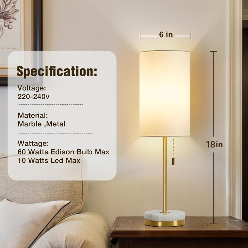 Metal Table Lamp