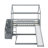 Twin Over Full Bunk Bed With Slide-842490950