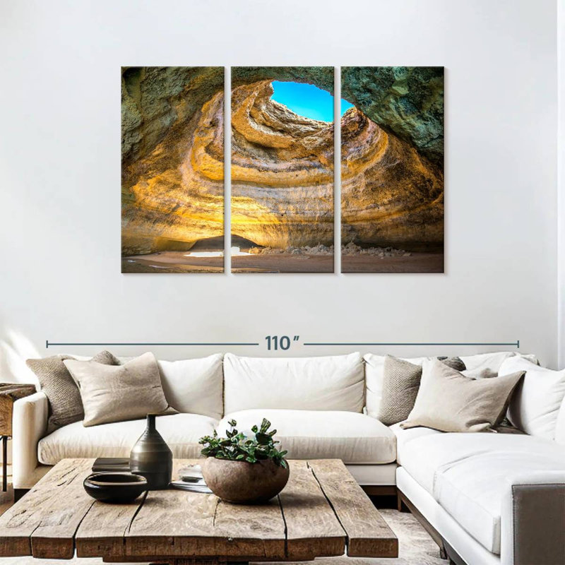 Sebbie Benagil Cave, 48" H x 74" W
