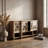 Lecarlo Mirrored Wood Sideboard-238820649