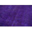 Tapis décoratif mauve en laine noué à la main de conception unique noué à la main des années 1980 9 pi 10 po x 12 pi 9 po