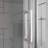 32" X 72" Frameless Bi-Fold Pivot Swing Shower Door, 1/4" Clear Tempered Glass, Chrome Hardware, Reversible Installation | Gift Idea