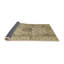 Tapis vert/brun traditionnel-1000820194